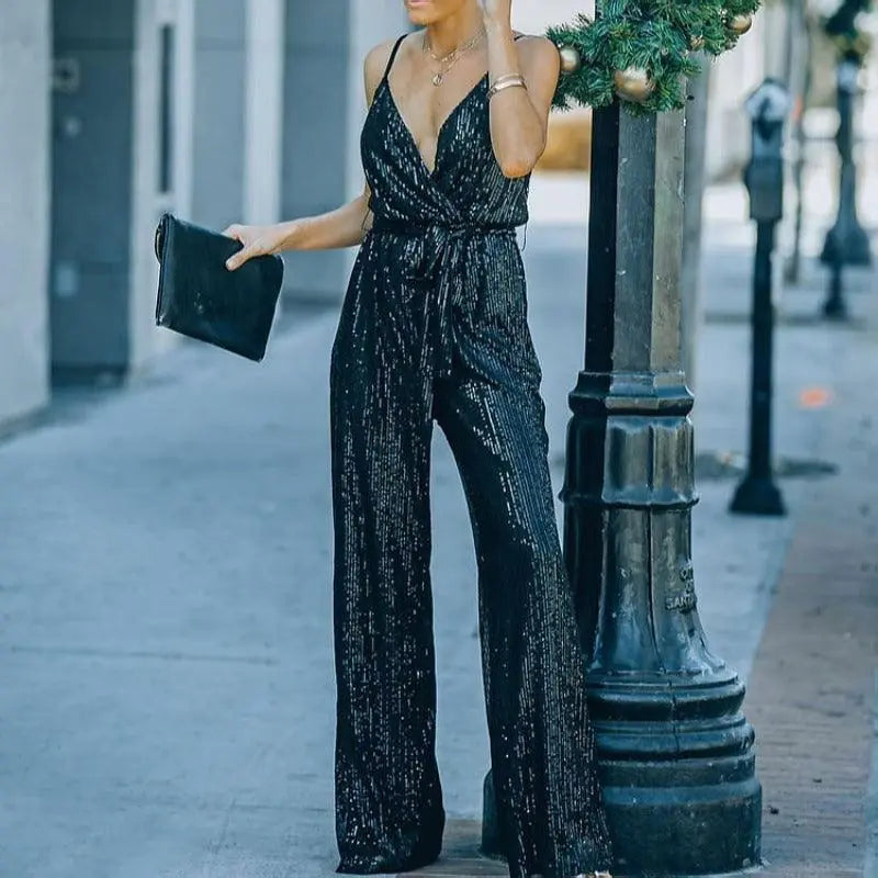 Sequin Women Jumpsuit