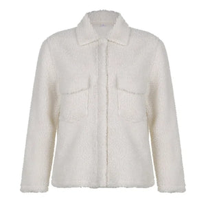 White Winter Jacket Women